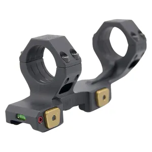 Tier One Monomount Cantilever 1-Piece Picatinny Scope Mount 20 MOA 35mm Rings Matte Black High