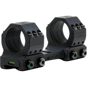 Tier One MonoMount Short Saddle 1-Piece Picatinny Scope Mount 20 MOA 35mm Rings Matte Black Medium