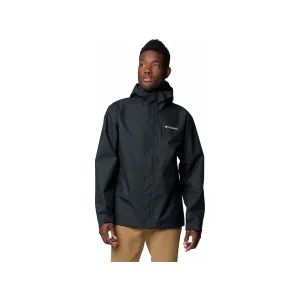 Columbia Men's Hikebound II Rain Jacket Black Medium