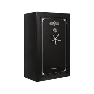 Surelock Security Lieutenant Fire Resistant 30 Gun Safe with Electronic Lock Black