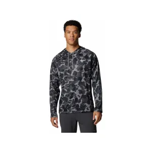 Columbia Men's Wild Cast Camp Hoodie Black Deltahunter Camo 2XL