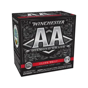 Winchester AA Diamond Grade Elite Trap 1290 12 Gauge Ammo 2-3/4" #7-1/2 Lead Shot 1 oz Case of 250 (10 Boxes of 25)