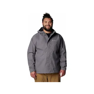 Columbia Men's Hikebound II Rain Jacket City Gray 2XL