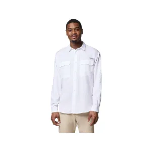 Columbia Men's PFG Backwater Shirt White Large