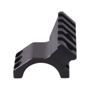 Tier One Long Saddle Ring Top Accessory Rail for 30mm Rings 45 Degree Offset Matte Black