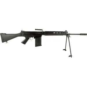 DS Arms SA58 Semi Automatic Rifle 7.62x51mm NATO 21" Black Threaded Barrel Black Frame Black Pistol Grip