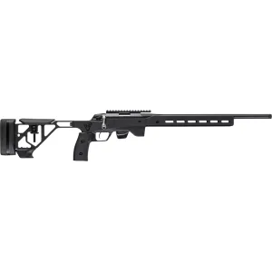 Tikka T1x Ace Target Bolt Action Rifle 22 Long Rifle 16" Black Threaded Barrel Black Frame Black Pistol Grip, Adjustable Cheek Piece Stock