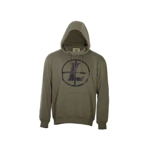 Leupold Men's Distressed Reticle Hoodie Ash Green Large