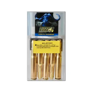 Buffalo Bore 404 Jeffery Ammo 375 Grain Cutting Edge Raptor Hollow Point Lead Free Box of 5