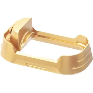 Tyrant Designs Magwells for Glock 19, 23 Gen 3-4 Aluminum Gold Gold
