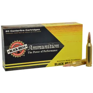 Black Hills Gold 243 Winchester Ammo 85 Grain Barnes Triple-Shock X Solid Hollow Point Lead Free Case of 100 (5 Boxes of 20)