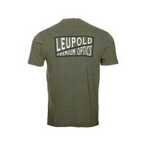 Leupold Men's Premium Optics T Shirt Light Olive Medium