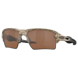 Oakley Men's SI Flak 2.0 XL Polarized Sunglasses Kryptek Highlander Frame Prizm Tungsten Lens