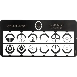Pedersoli Tunnel Sight Insert Set 12 Count for Cartridge Firearms