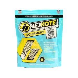 Hexkote Equipment Series CLP Gun Cleaning Wipes 6PK