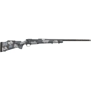 Nosler M48 Long Range Carbon Bolt Action Rifle 33 Nosler 26" Cerakote Sniper Gray Threaded Barrel Cerakote Sniper Gray Frame Elite Tac Carbon Fiber Monte Carlo Stock