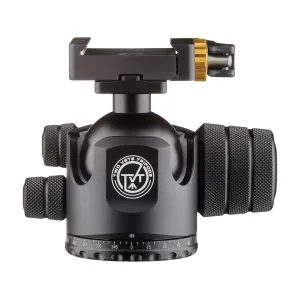 Two Vets Tripods 44mm Ball Head Dual Tension ARCA Adapter with Area 419 ARCALOCK QD Mount