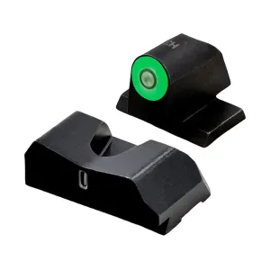 XS Sight Systems Sight Set DXT2 Pro Big Dot Green for S&W STD, S&W M&P M2.0 Full Size & Compact