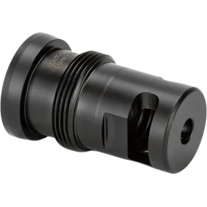 Griffin Armament Taper Mount Bayonet Micro Muzzle Brake Suppressor Mount 5.56mm 1/2"-28 Thread Stainless Steel Nitride