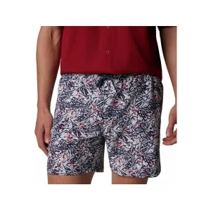Columbia Men's PFG Rambler Swim Trunks Nocturnal Marlin Palms Medium