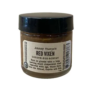 North American Trapper Johnny Thorpe's Red Vixen Fox Lure 1 oz