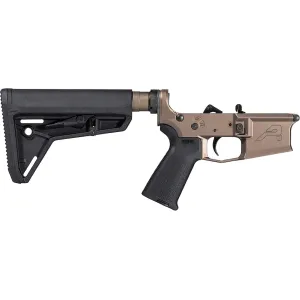 Aero Precision M4E1 Pro AR-15 Complete Lower Receiver Kodiak Brown