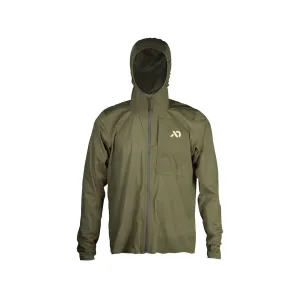 First Lite Men's Flashstorm Rain Jacket Conifer Large