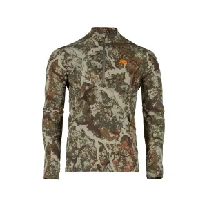 First Lite Men's Trace Quarter Zip Shirt First Lite Specter 3XL
