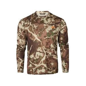 First Lite Men's Yuma Long Sleeve Base Layer Shirt First Lite Fusion Large