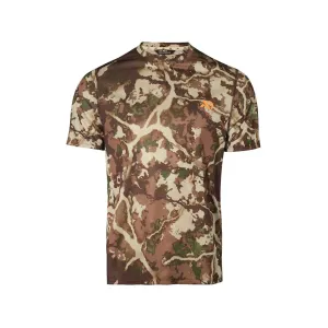 First Lite Men's Yuma Short Sleeve Base Layer Shirt First Lite Fusion Large