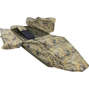 Beavertail Stealth 2000 Layout Boat Blind Nylon Karma Wetland Camo