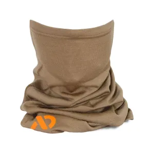 First Lite Men's Aerowool Neck Gaiter Dry Earth One Size Fits Most