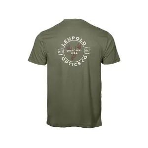 Leupold Men's Buck Country T Shirt Light Olive Medium