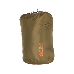 First Lite Roll Top Stuff Sack Dry Earth Extra Small