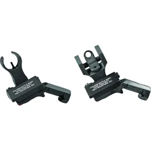 Troy Industries Offset Tritium Sight Set HK Black