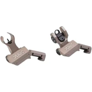 Troy Industries Offset Tritium Sight Set HK FDE