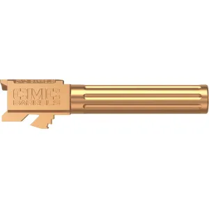 CMC Triggers Barrel for Glock 19 Fluted Bronze