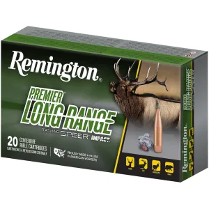 Remington Premier Long Range 7mm PRC Ammo 175 Grain Speer Impact Polymer Tip Box of 20