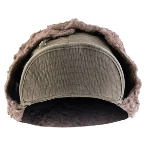 Military Surplus US M-1950 Winter Cap Grade 2 Olive Drab Large