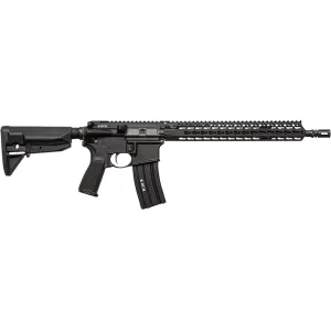 BCM RECCE-14 KMR-A10 Semi Automatic Rifle 5.56x45mm NATO 14.5" Manganese Phosphate Threaded Barrel Anodized Black Frame Black Pistol Grip Welded Comp