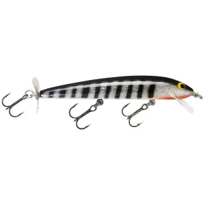Bagley Bang O Lure Spin Tail 5 Jerkbait Black Stripes on Silver Foil