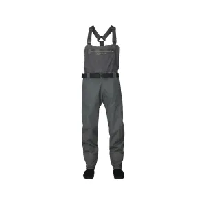 Simms Men's Flyweight Uninsulated Breathable Stocking Foot Chest Waders Cinder XL (12-13)
