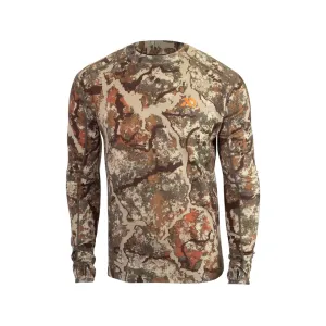 First Lite Men's Kiln Long Sleeve Base Layer Shirt First Lite Specter Medium