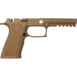 Sig Sauer Grip Module Assembly Sig P320 X-Series Full Size Manual Safety 9mm Luger, 40 S&W, 357 Sig Coyote