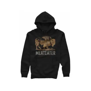 MeatEater Men's Bison Boss Hoodie Black XL