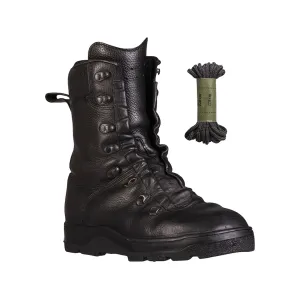 Military Surplus German Combat DMS Leather Boot Grade 2 Black 10.0