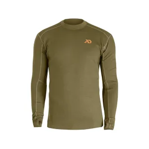 First Lite Men's Kiln Long Sleeve Base Layer Shirt Conifer Large