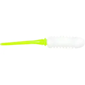 BaitFuel NanoSnak 2" Grub White Chartreuse