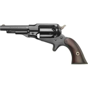 Pietta 1863 Remington Pocket Black Powder Revolver 31 Caliber 3.5" Blued Barrel Blued Frame Walnut Grip