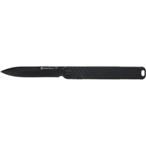 Smith & Wesson Executive 1227056 Pocket Knife 3.5" Spear Point 7Cr13 Black Blade Aluminum Handle Black